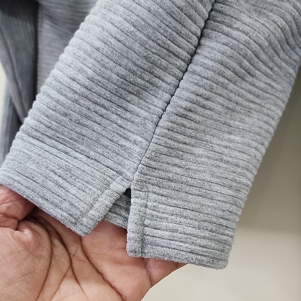 A New Day Light Gray Striped Top - Picture 9 of 10
